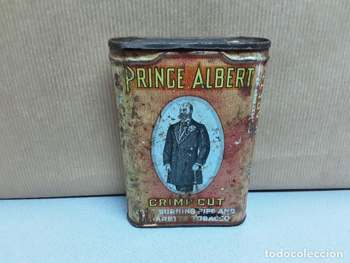 Paquetes de tabaco: Caja de tabaco Prince Albert Crimp Cut 1907 - Foto 1
