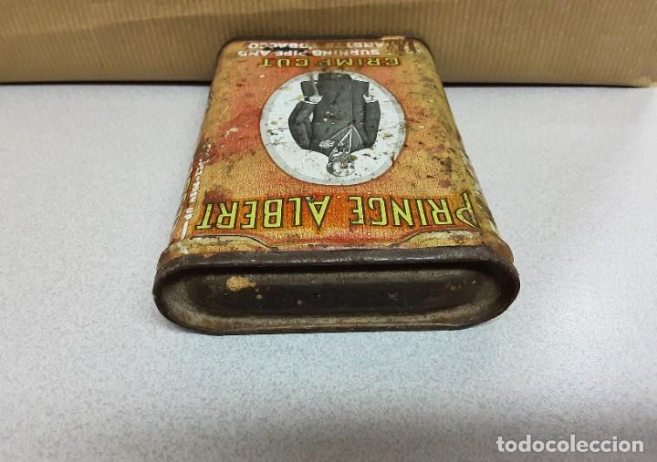 Paquetes de tabaco: Caja de tabaco Prince Albert Crimp Cut 1907 - Foto 3
