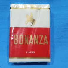 Paquetes de tabaco: CAJETILLA DE TABACO - BONANZA - 20 CIGARRILLOS. Lote 323041983