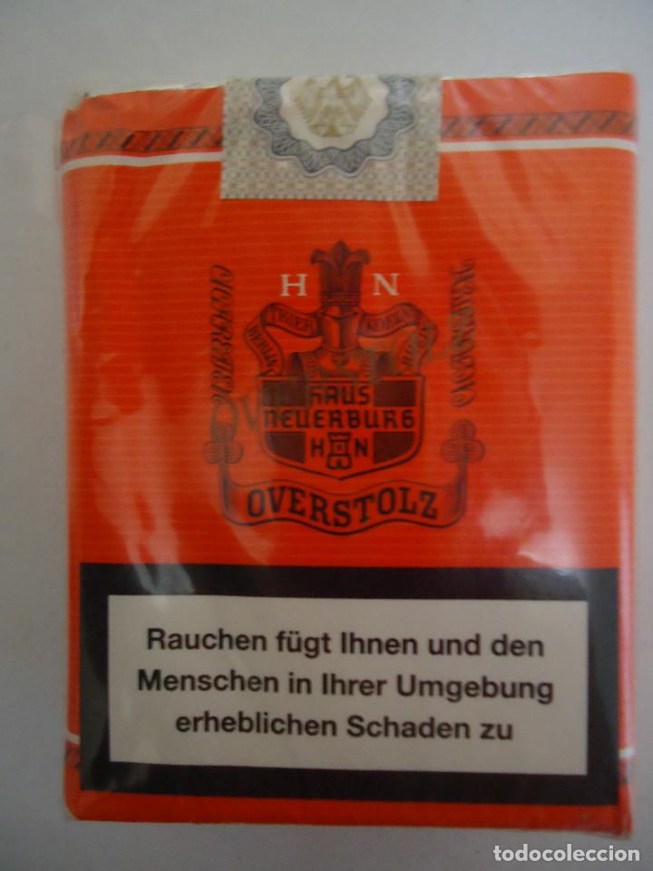 Paquetes de tabaco: CAJETILLA DE TABACO ALEMAN MARCA OVERSTOLZ. - Foto 1
