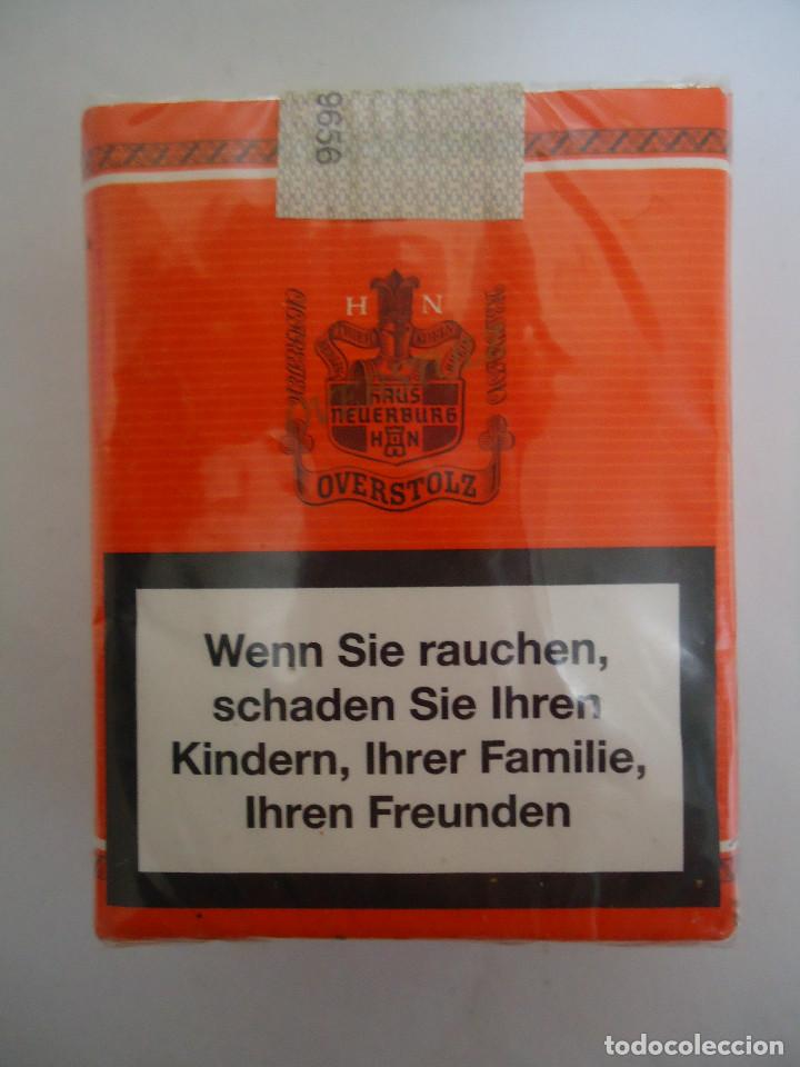 Paquetes de tabaco: CAJETILLA DE TABACO ALEMAN MARCA OVERSTOLZ. - Foto 2