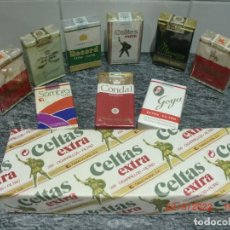 Paquetes de tabaco: LOTE TABACO ANTIGUO PERFECTO (COLECCIÓN,NO ACTO PARA CONSUMO). Lote 326714853
