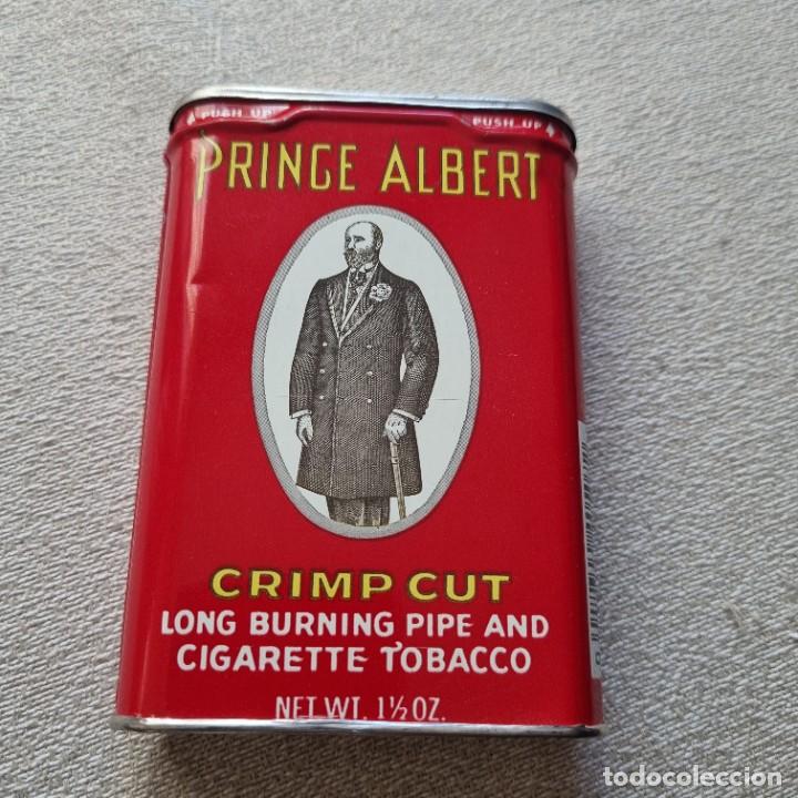 Paquetes de tabaco: Caja de tabaco Prince Albert .Llena. - Foto 1