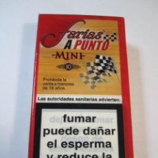 Paquetes de tabaco: CAJITA MINI FARIAS 10 PURITOS SIN ABRIR PRECINTADA FARIAS A PUNTO. Lote 333441423
