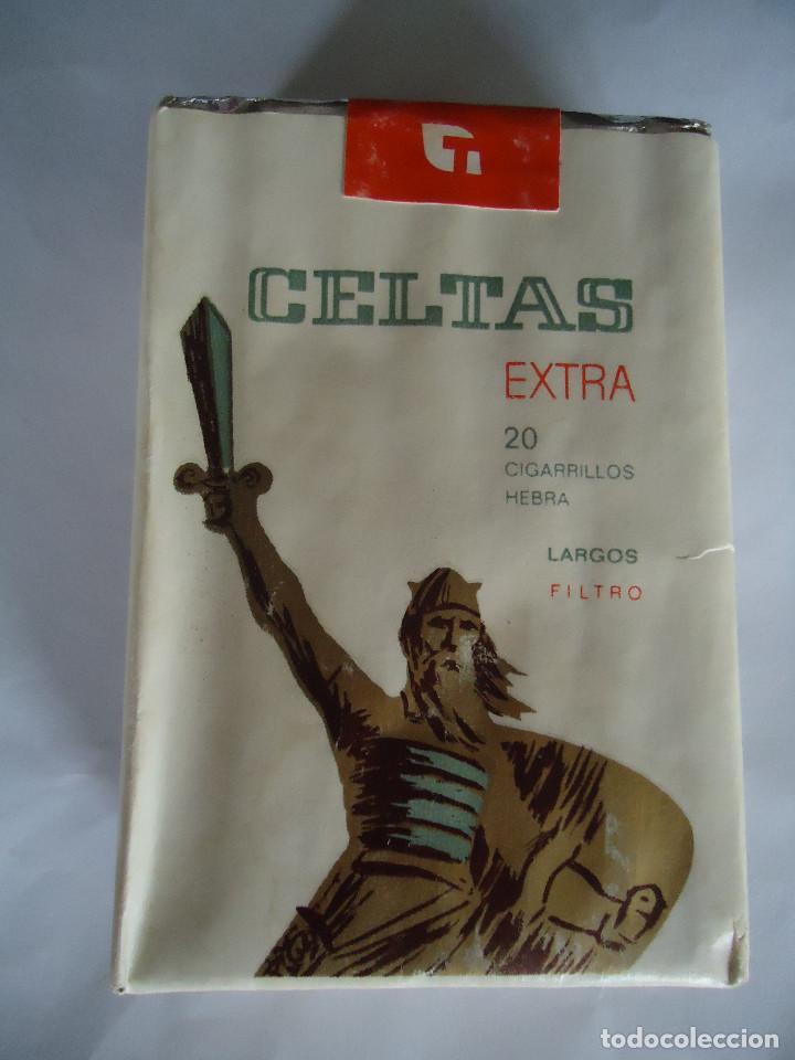 Paquetes de tabaco: PAQUETE DE TABACO MARCA CELTAS EXTRA. PRECINTADO - Foto 2