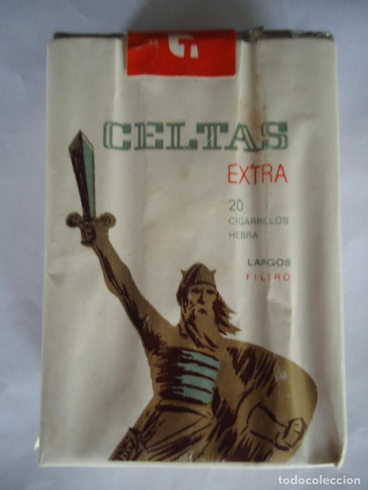 Paquetes de tabaco: PAQUETE DE TABACO MARCA CELTAS EXTRA. PRECINTADO - Foto 1