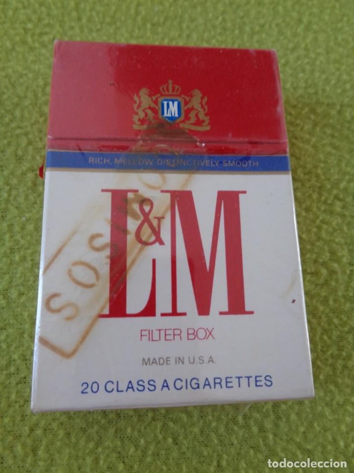 Pacchetti di tabaco: Paquete Tabaco L&M Box. Made in U. S. A. - Precintado - Sin abrir