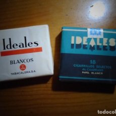 Paquetes de tabaco: PAQUETES TABACO ANTIGUO ” IDEALES” SIN ABRIR.. Lote 361538110