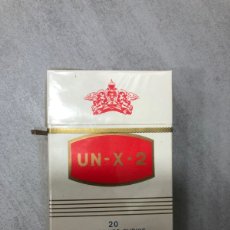 Paquets de cigarettes: PAQUETE DE TABACO ANTIGUO UN-X-2 SIN ABRIR. Lote 181102122