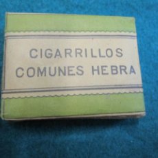 Paquetes de tabaco: PAQUETE TABACO 14 ' CIGARRILLOS COMUNES HEBRA ' DE LA COMPAÑIA ARRENDATARIA DE TABACOS 0,10 PTS +. Lote 362973980