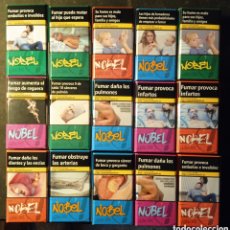 Paquetes de tabaco: LOTE CAJETILLAS NOBEL STYLE (ABRIL/2022). Lote 386771709