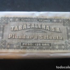 Paquetes de tabaco: PAQUETE PICADURA SELECTA TABACO TABACALERA S. A. (SIN ABRIR)