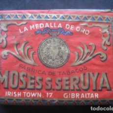 Paquetes de tabaco: PAQUETE PICADURA TABACO LA MEDALLA DE ORO. MOSES S. SERUYA. GIBRALTAR. (SIN ABRIR)