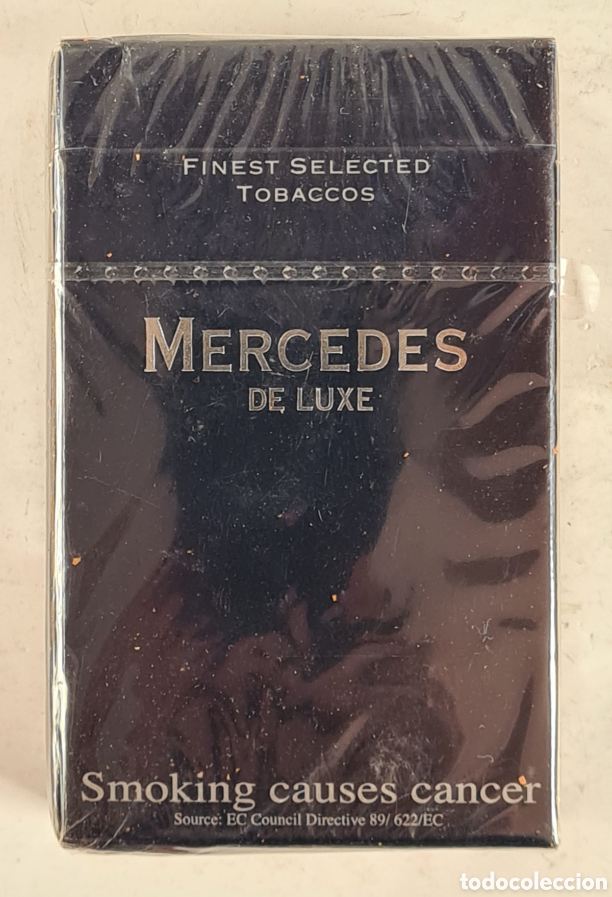 paquete cigarrillos mercedes de luxe - cajetill