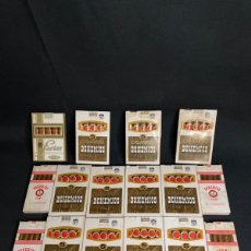 Paquetes de tabaco: GRAN LOTE DE 15 CAJAS DE BOHEMIOS Y BOHEMIOS FINOS - PRECINTADOS