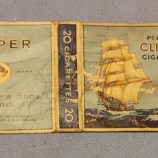 Paquetes de tabaco: ANTIGUO ENVOLTORIO PAQUETE DE TABACO PLAYER'S CLIPPER ORIGINAL