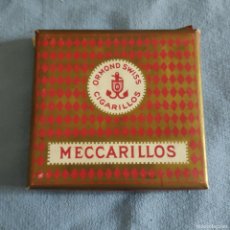 Paquetes de tabaco: ANTIGUO ENVOLTORIO PAQUETE DE TABACO MECCARILLOS ORIGINAL