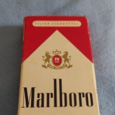 Paquetes de tabaco: ANTIGUO ENVOLTORIO PAQUETE DE TABACO MARLBORO ORIGINAL