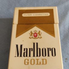 Paquetes de tabaco: ANTIGUO ENVOLTORIO PAQUETE DE TABACO MARLBORO GOLD ORIGINAL
