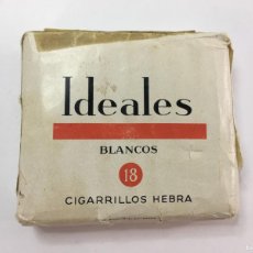 Paquetes de tabaco: PAQUETE DE TABACO CIGARRILLOS HEBRA IDEALES