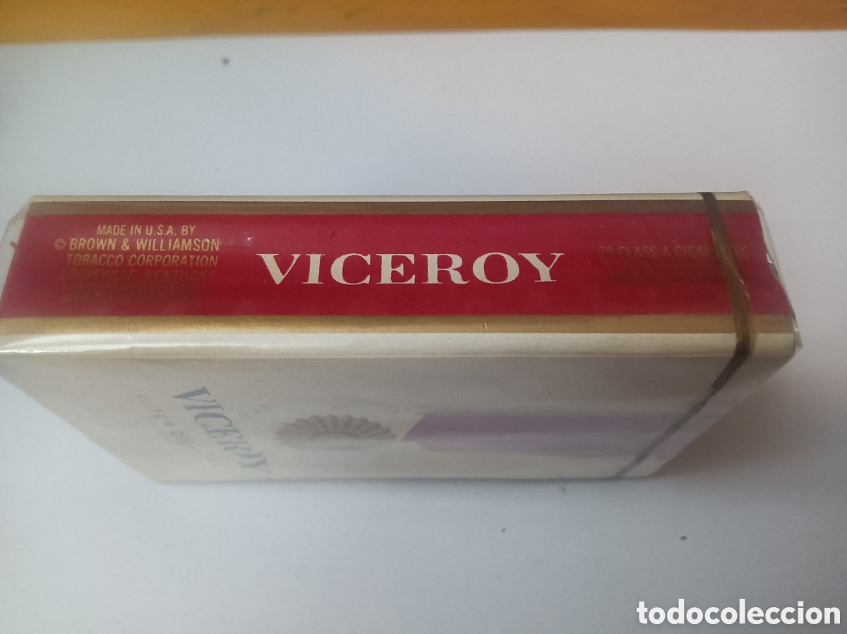 Paquetes de tabaco: PAQUETE TABACO VICEROY PRECINTADO - Foto 2