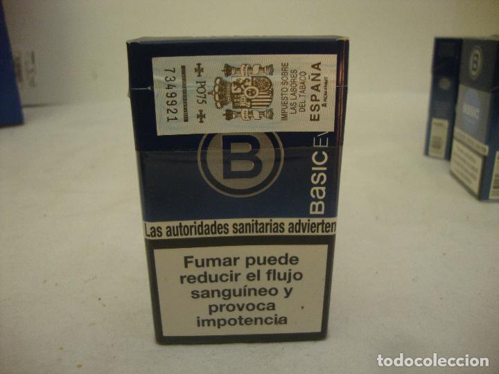 Paquetes de tabaco: PAQUETE TABACO VACIO BASIC VER FOTO POSTERIOR - Foto 3