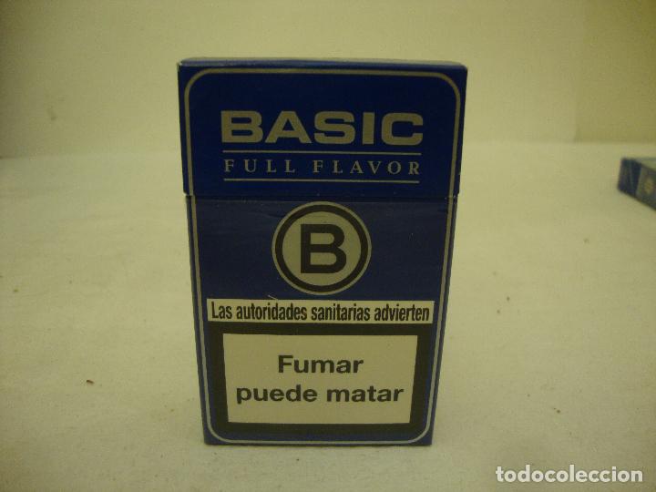 Paquetes de tabaco: PAQUETE TABACO VACIO BASIC VER FOTO POSTERIOR - Foto 1