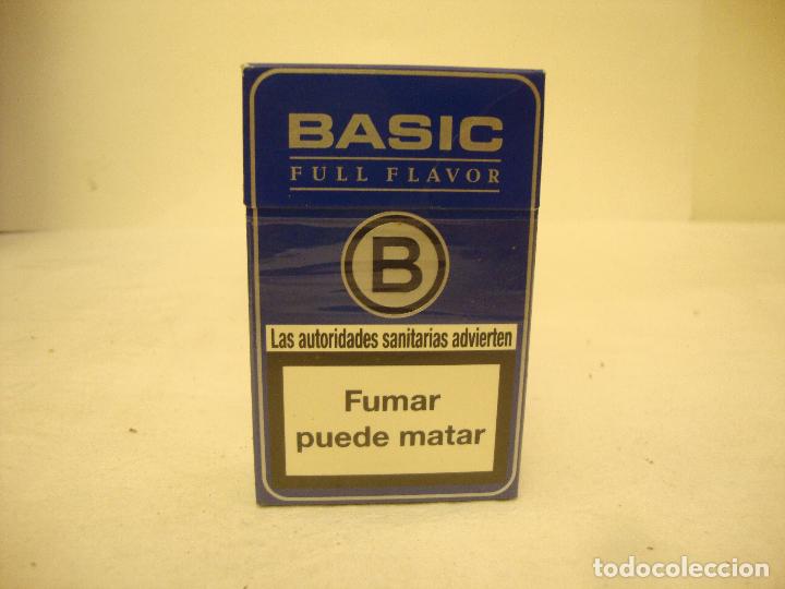 Paquetes de tabaco: PAQUETE TABACO VACIO BASIC VER FOTO POSTERIOR - Foto 1