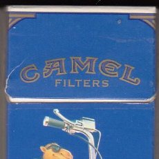 Paquetes de tabaco: CAMEL: SUBE LA APUESTA SERIES, ARGENTINA 1998. 15 CIGARRILLOS. VACÍA, MUY BUEN ESTADO - CLC