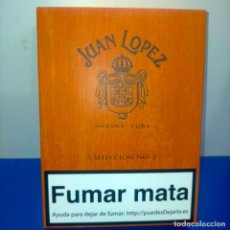 Paquetes de tabaco: CUBA HABANA CAJA PUROS 5 UNIDADES PRECINTADO JUAN LÓPEZ SELECCIÓN N 2 EDICION LIMITADA DESCATALOGADG