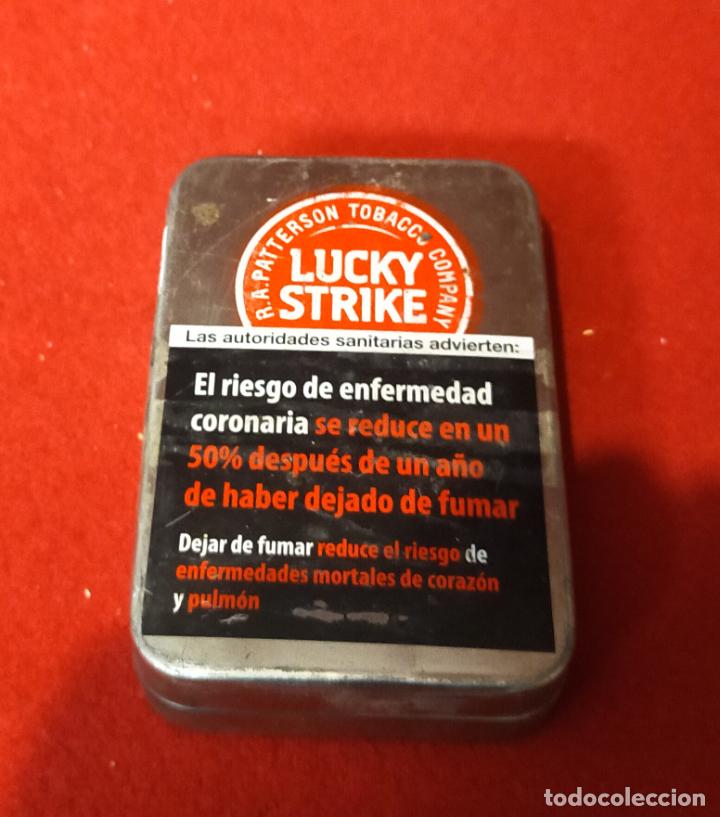 Paquetes de tabaco: CAJA METAL LUCKY STRIKE - Foto 2