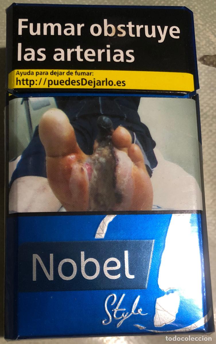 nobel style cigarettes cajetilla de tabaco nobel style. diseño colecci