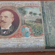Paquetes de tabaco: PAQUETE DE PICADURA DE TABACO CIFUENTES, DE LA HABANA, SIN ABRIR