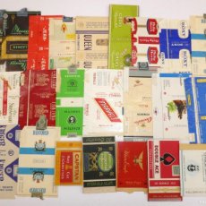 Paquetes de tabaco: INTERESANTE LOTE DE 80 ENVOLTORIOS DE PAQUETES DE TABACO VER FOTOS