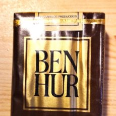 Paquetes de tabaco: PAQUETE DE TABACO PRECINTADO BEN HUR AÑOS 70