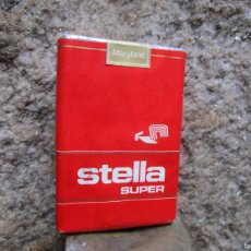 Paquetes de tabaco: CAJETILLA PAQUETE TABACO CIGARRILLOS SIN ABRIR ' STELLA SUPER ' SUIZA, CAJA BLANDA. - 70,S + INFO