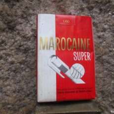 Paquetes de tabaco: CAJETILLA PAQUETE TABACO CIGARRILLOS SIN ABRIR ' MAROCAINE ' SUIZA, CAJA BLANDA. - 70,S + INFO