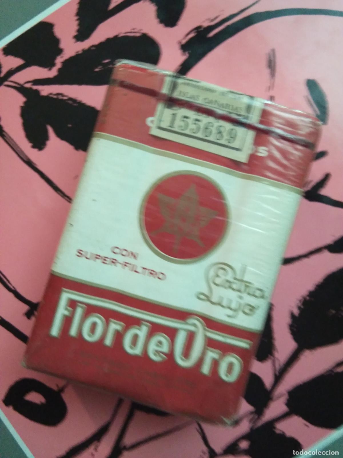 Paquetes de tabaco: PAQUETE TABACO FLOR DE ORO EXTRA LUJO - Foto 4