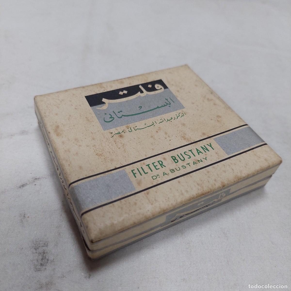 Paquetes de tabaco: Antigua caja de tabaco Filter bustany - Foto 1