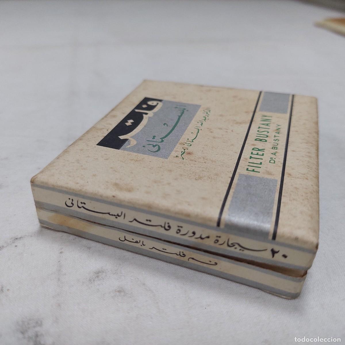 Paquetes de tabaco: Antigua caja de tabaco Filter bustany - Foto 2