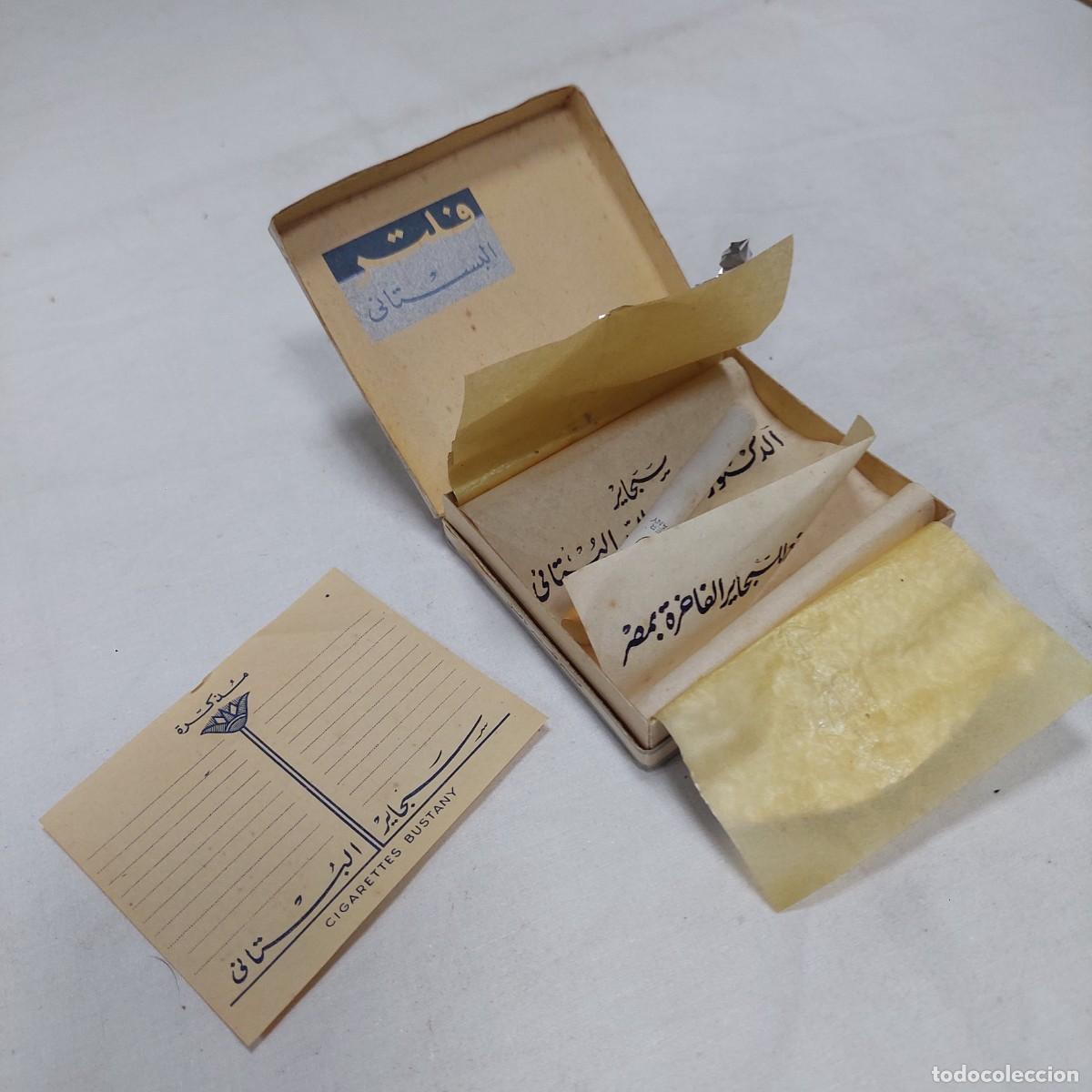Paquetes de tabaco: Antigua caja de tabaco Filter bustany - Foto 5