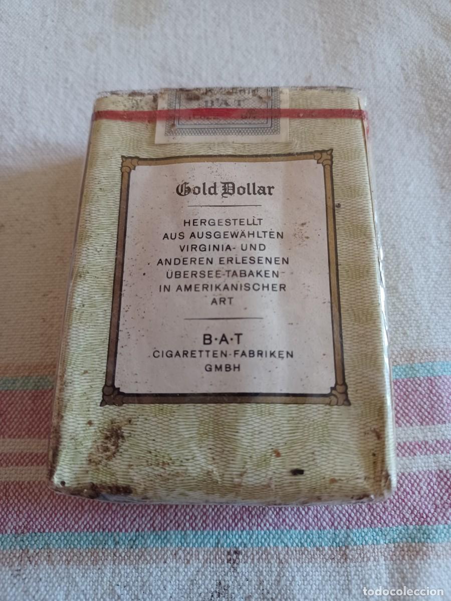 Paquetes de tabaco: Paquete tabaco antiguo gold dollar - Foto 3