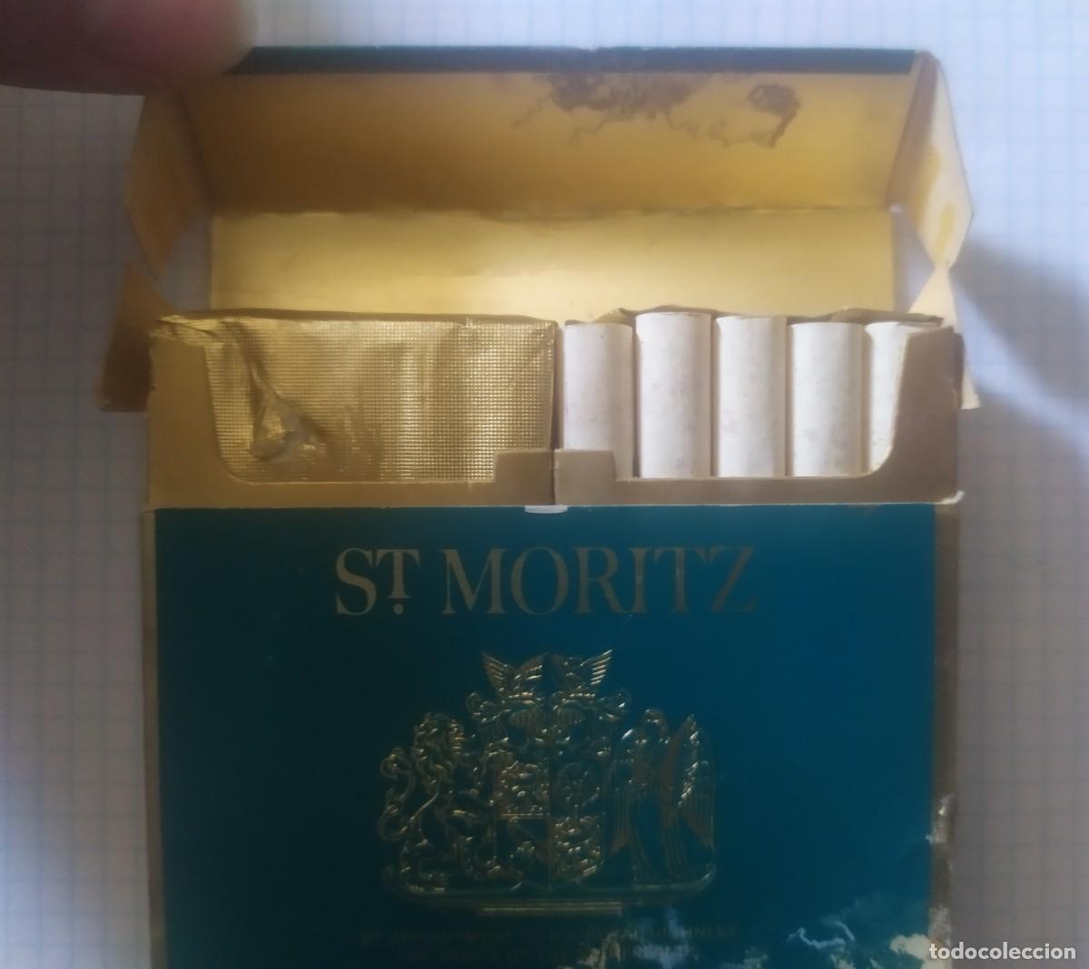 st moritz menthol cigarettes paquete de tabaco, st moritz, menthol