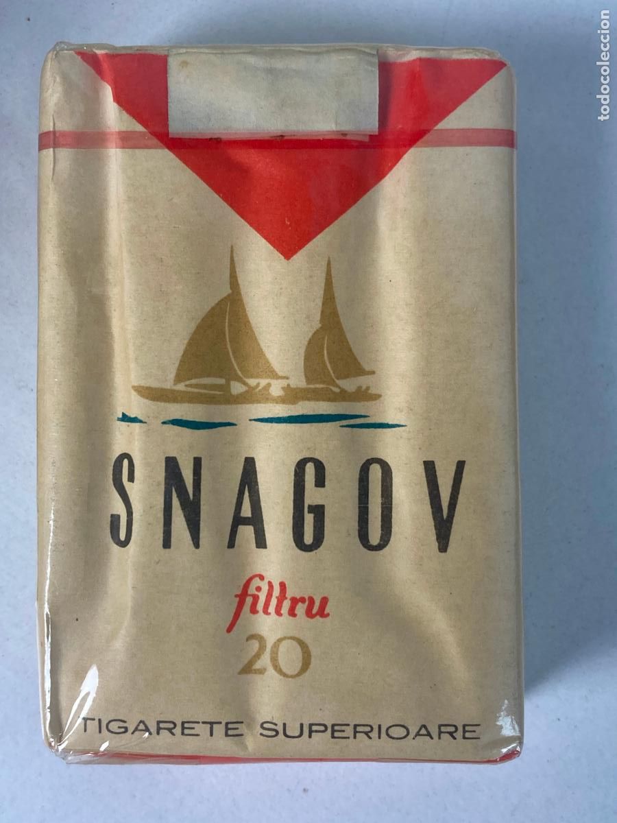 paquete de tabaco, snagov - sin abrir, cajetill