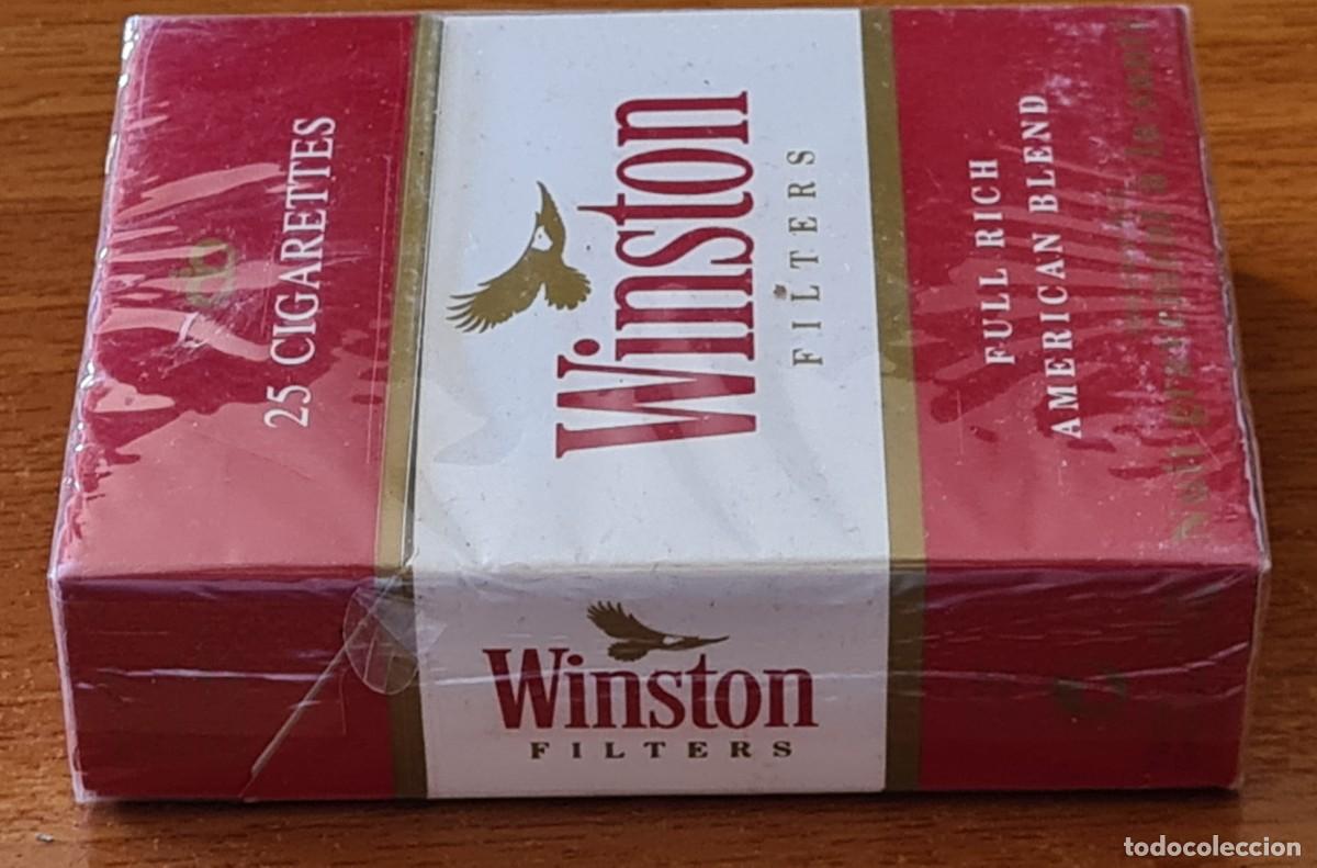 tabaco - paquete winston 25 cigarrillos duro (p