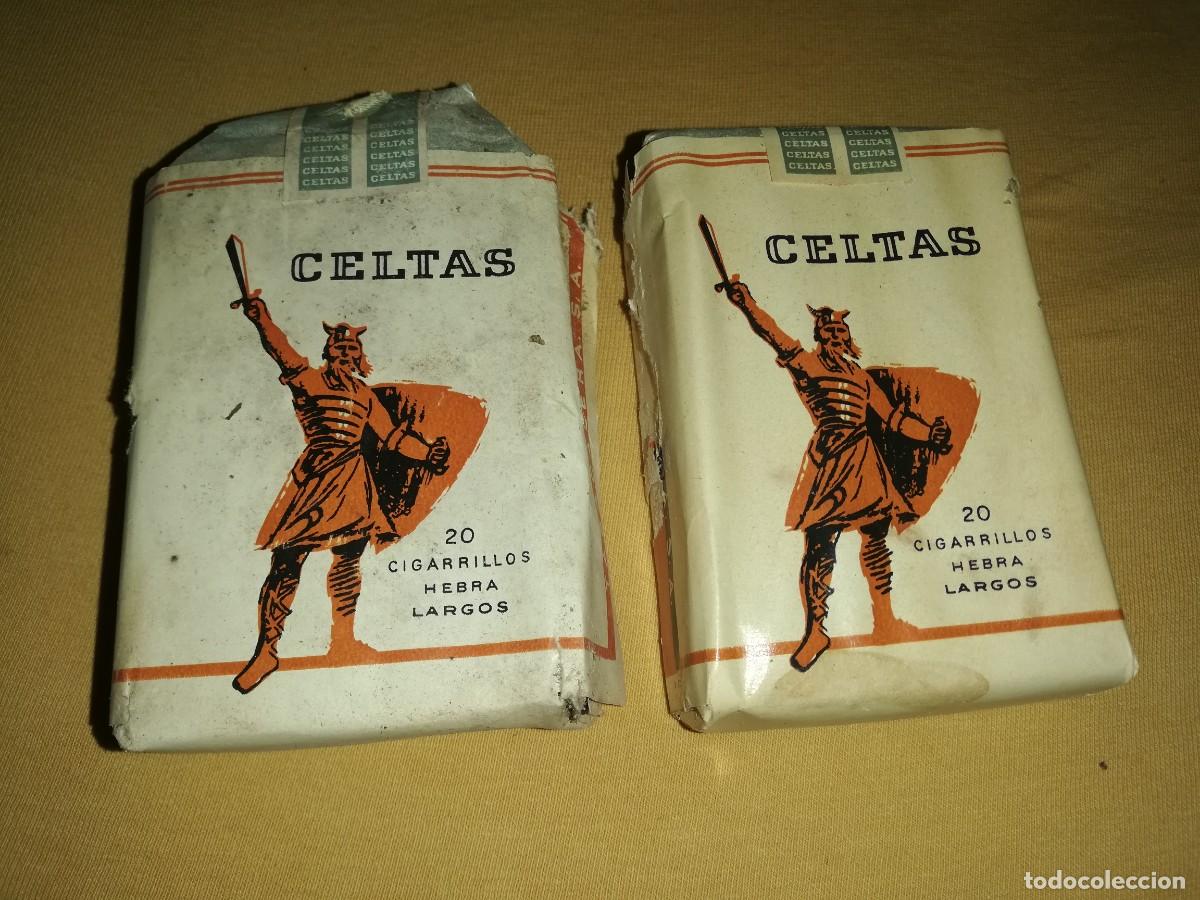 Paquetes de tabaco: Antiguo lote de tabaco Celtas largo - Foto 1