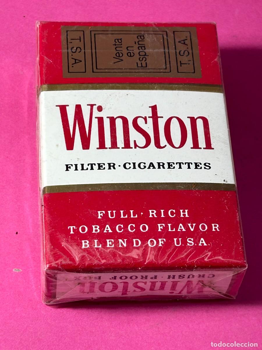 Paquetes de tabaco: PAQUETE DE TABACO WINSTON PRECINTADO - Foto 1