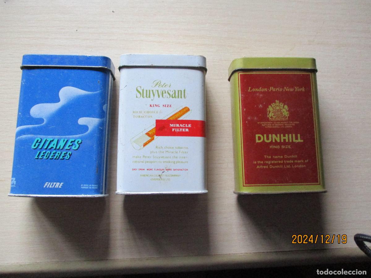 Paquetes de tabaco: LATAS DE TABACO ANTIGUAS - Foto 1