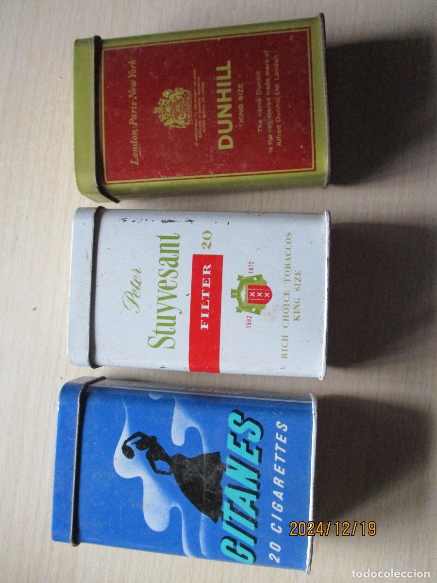 Paquetes de tabaco: LATAS DE TABACO ANTIGUAS - Foto 2