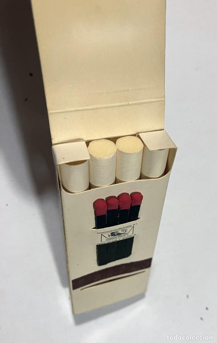 Paquetes de tabaco: Mini Cajetilla tabaco OBSEQUIO de SOMOSIERRA abierta - Foto 3